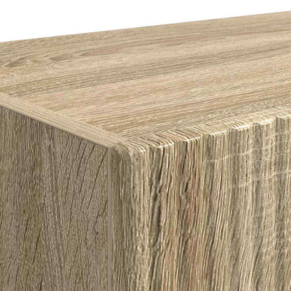 Tv Wall Cabinet 60 X 31 X 29,5 Cm Sonoma Kompozitní Dřevo