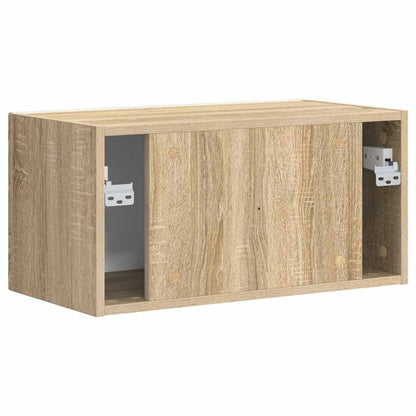 Tv Wall Cabinet 60 X 31 X 29,5 Cm Sonoma Kompozitní Dřevo