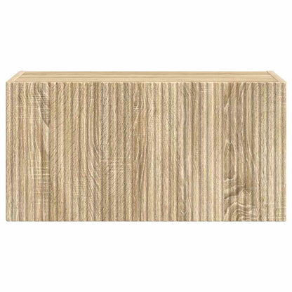 Tv Wall Cabinet 60 X 31 X 29,5 Cm Sonoma Kompozitní Dřevo