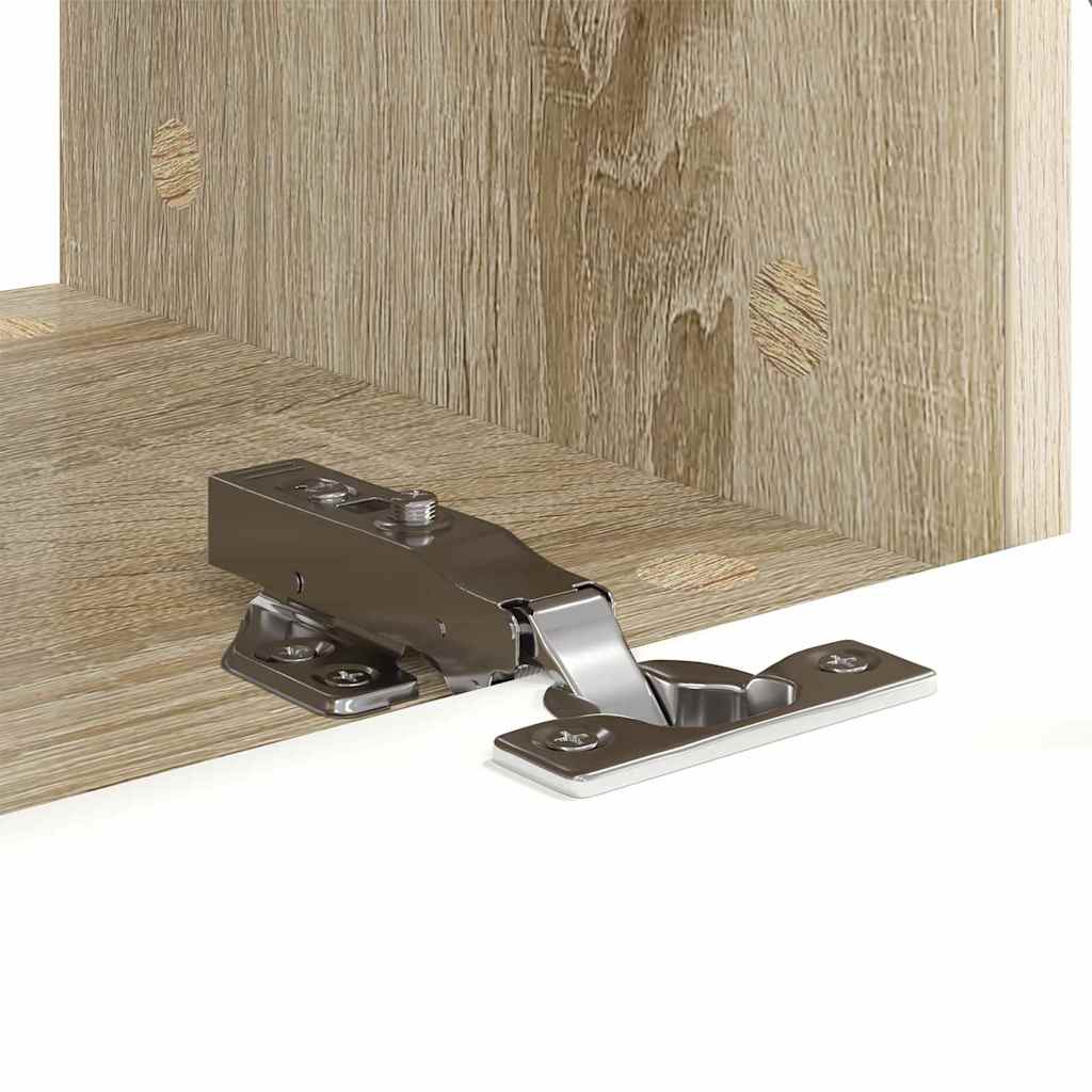 Tv Wall Cabinet 2 Pcs Sonoma Kompozitní Dřevo