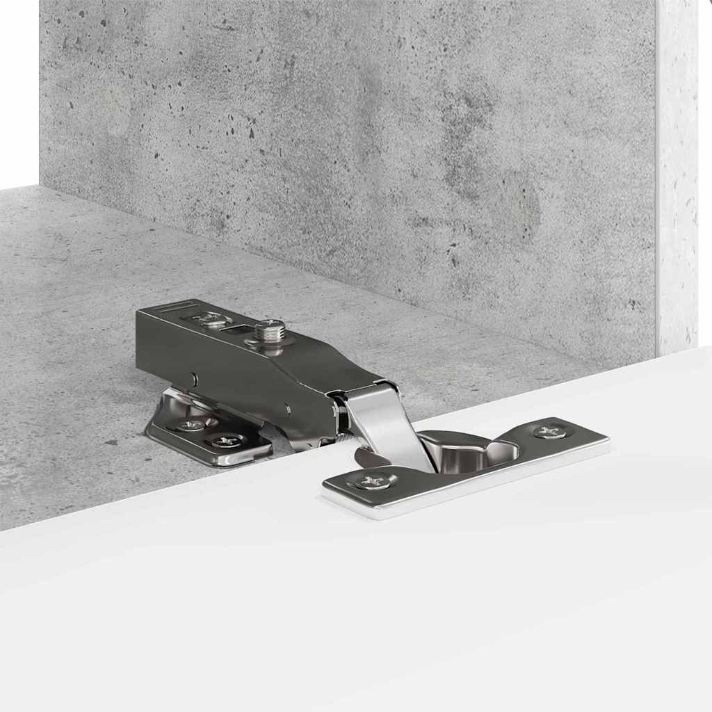 Tv Wall Cabinet 2 Pcs Beton Kompozitní Dřevo