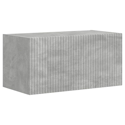 Tv Wall Cabinet 2 Pcs Beton Kompozitní Dřevo