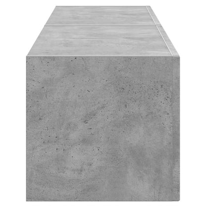 Tv Wall Cabinet 2 Pcs Beton Kompozitní Dřevo