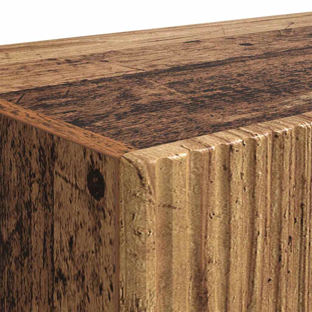 Tv Wall Cabinet 60 X 31 X 29,5 Cm Staré Dřevo Kompozitní Dřevo