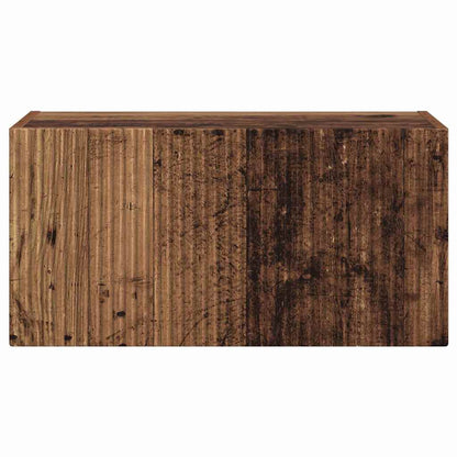Tv Wall Cabinet 60 X 31 X 29,5 Cm Staré Dřevo Kompozitní Dřevo
