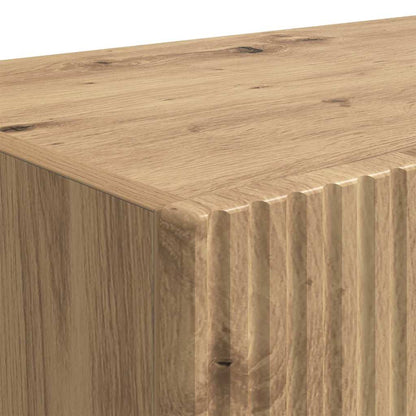Tv Wall Cabinet 2 Pcs Umělecký Dub Kompozitní Dřevo