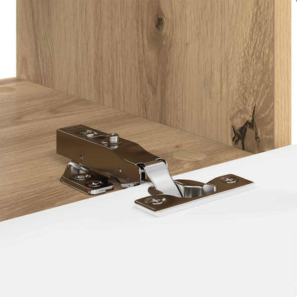 Tv Wall Cabinet 2 Pcs Umělecký Dub Kompozitní Dřevo