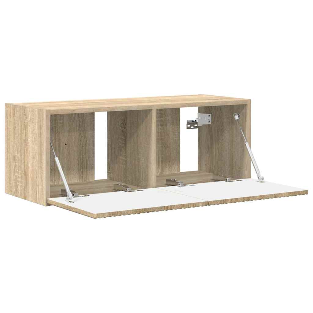 Tv Wall Cabinet 78,5 X 31 X 29,5 Cm Sonoma Kompozitní Dřevo