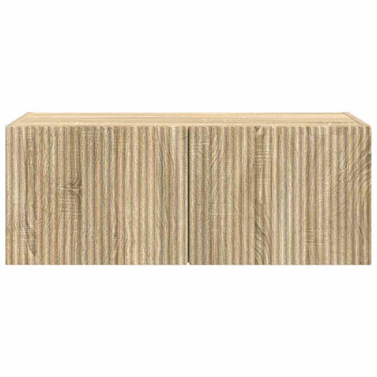 Tv Wall Cabinet 78,5 X 31 X 29,5 Cm Sonoma Kompozitní Dřevo