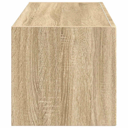 Tv Wall Cabinet 78,5 X 31 X 29,5 Cm Sonoma Kompozitní Dřevo