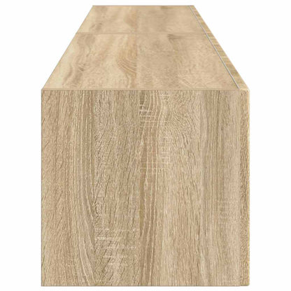 Tv Wall Cabinet 2 Pcs Sonoma Kompozitní Dřevo