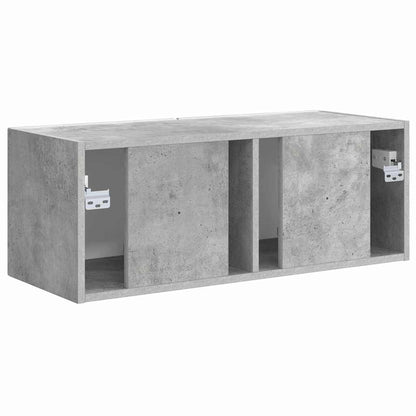 Tv Wall Cabinet 78,5 X 31 X 29,5 Cm Beton Kompozitní Dřevo