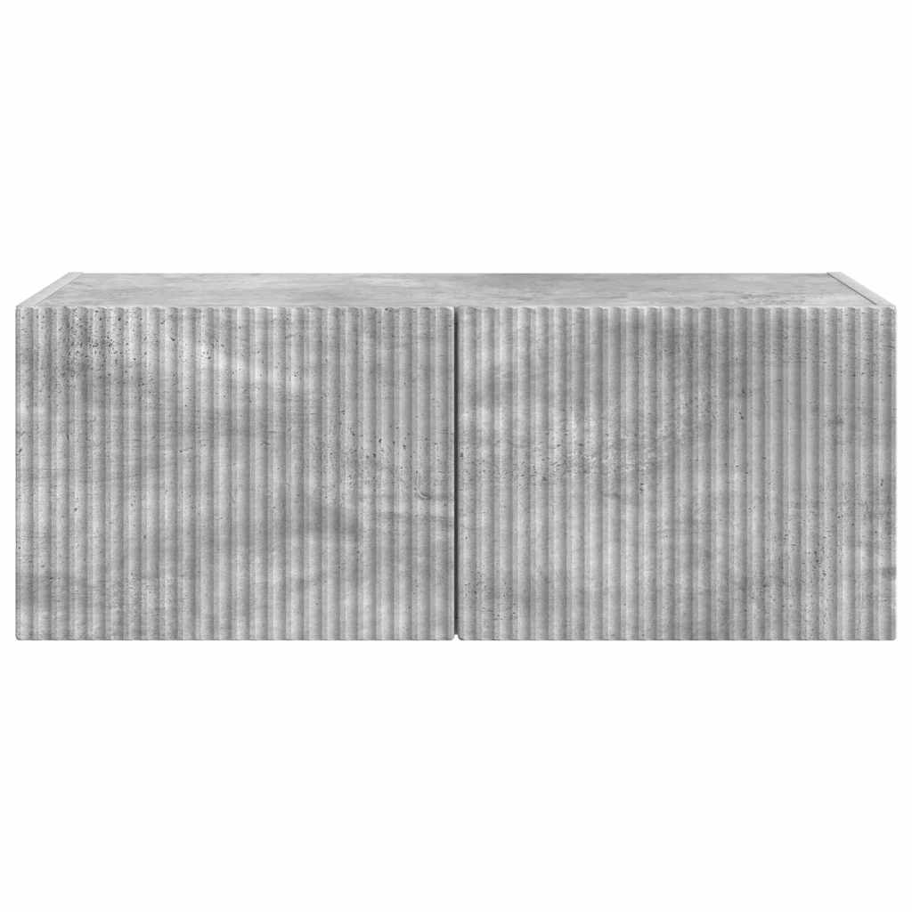 Tv Wall Cabinet 78,5 X 31 X 29,5 Cm Beton Kompozitní Dřevo