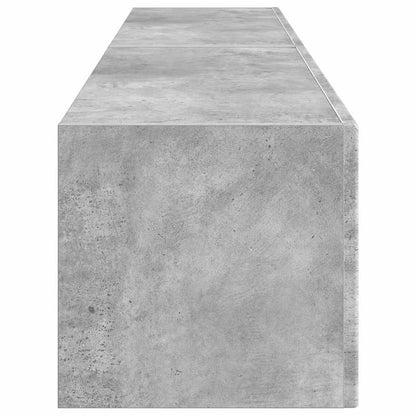 Tv Wall Cabinet 2 Pcs Beton Kompozitní Dřevo