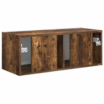 Tv Wall Cabinet 78,5 X 31 X 29,5 Cm Kouřový Dub