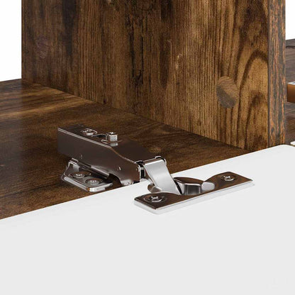 Tv Wall Cabinet 2 Pcs Kouřový Dub Kompozitní Dřevo