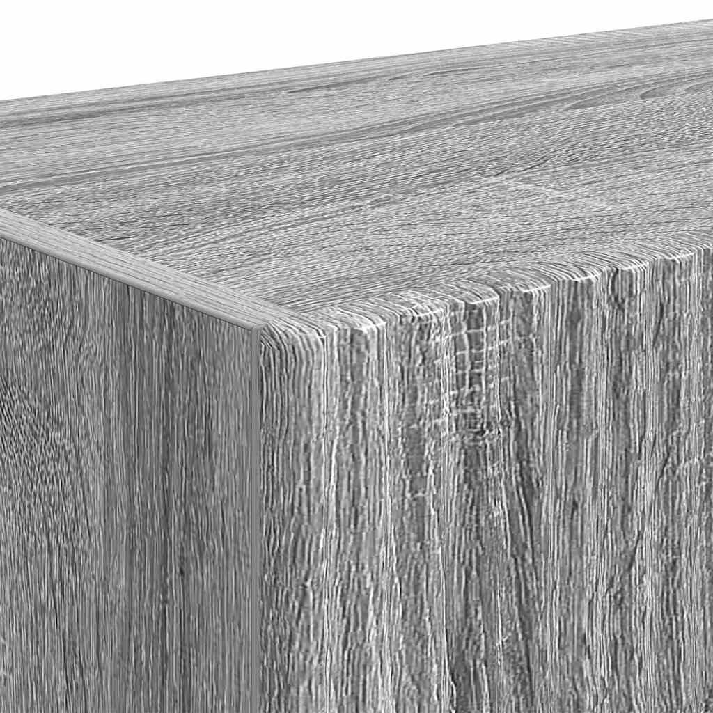 Tv Wall Cabinet 78,5 X 31 X 29,5 Cm Šedá Sonoma