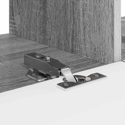 Tv Wall Cabinet 78,5 X 31 X 29,5 Cm Šedá Sonoma