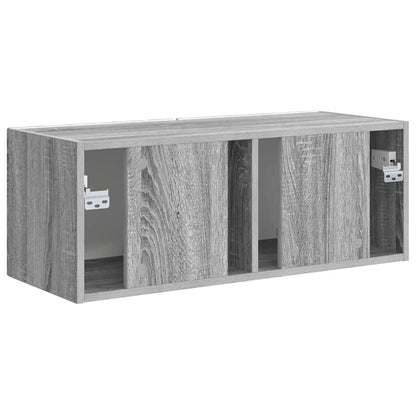 Tv Wall Cabinet 78,5 X 31 X 29,5 Cm Šedá Sonoma