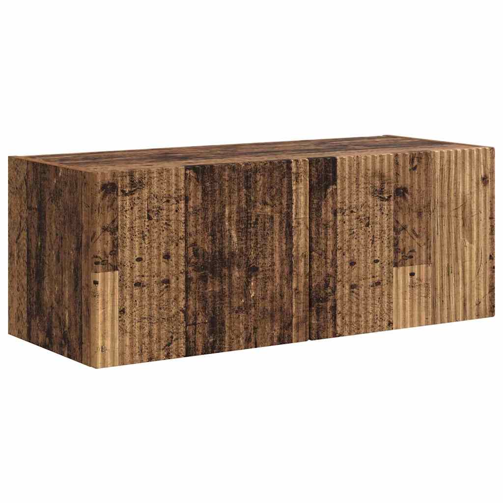 Tv Wall Cabinet 78,5 X 31 X 29,5 Cm Staré Dřevo