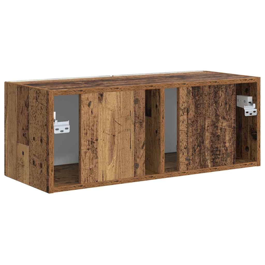 Tv Wall Cabinet 78,5 X 31 X 29,5 Cm Staré Dřevo