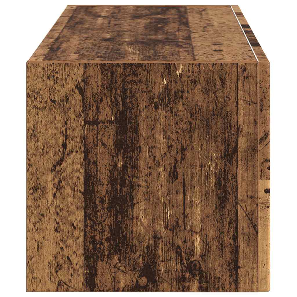 Tv Wall Cabinet 78,5 X 31 X 29,5 Cm Staré Dřevo