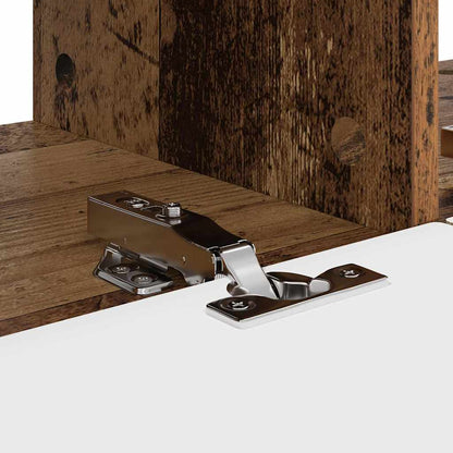 Tv Wall Cabinet 2 Pcs Staré Dřevo Kompozitní Dřevo