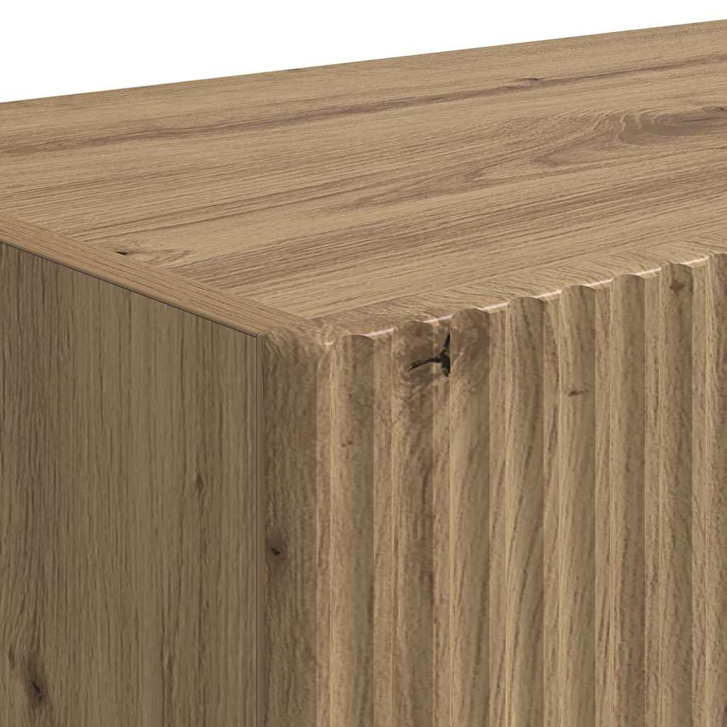 Tv Wall Cabinet 78,5 X 31 X 29,5 Cm Umělecký Dub