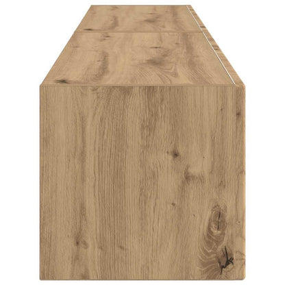 Tv Wall Cabinet 2 Pcs Umělecký Dub Kompozitní Dřevo