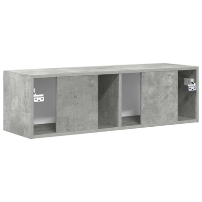 Tv Wall Cabinet 98 X 31 X 29,5 Cm Beton Kompozitní Dřevo