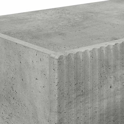 Tv Wall Cabinet 2 Pcs Beton Kompozitní Dřevo