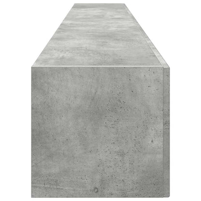 Tv Wall Cabinet 2 Pcs Beton Kompozitní Dřevo