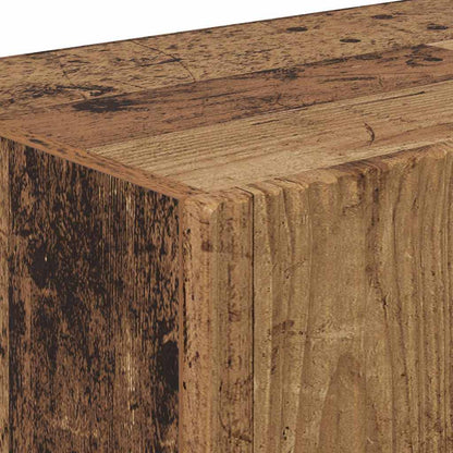 Tv Wall Cabinet 98 X 31 X 29,5 Cm Staré Dřevo Kompozitní Dřevo
