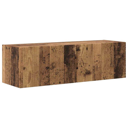 Tv Wall Cabinet 2 Pcs Staré Dřevo Kompozitní Dřevo
