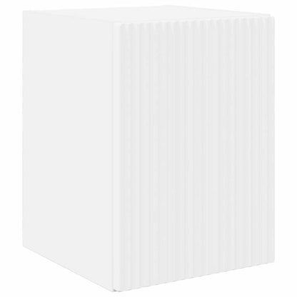 Tv Wall Cabinet 2 Pcs Bílá Kompozitní Dřevo