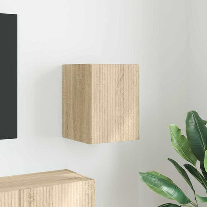 Tv Wall Cabinet 30 X 31 X 40 Cm Sonoma Kompozitní Dřevo