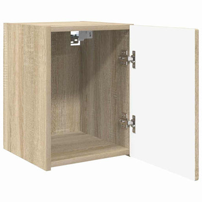 Tv Wall Cabinet 2 Pcs Sonoma Kompozitní Dřevo