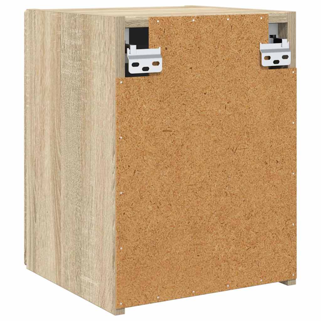 Tv Wall Cabinet 2 Pcs Sonoma Kompozitní Dřevo