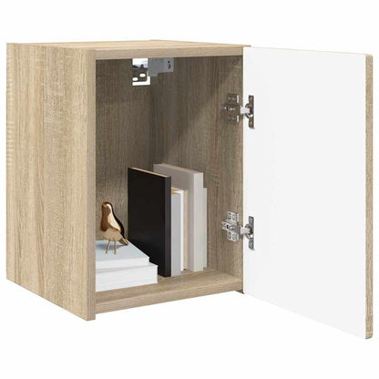 Tv Wall Cabinet 2 Pcs Sonoma Kompozitní Dřevo