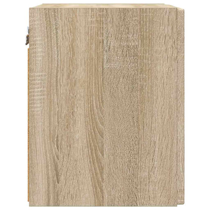 Tv Wall Cabinet 2 Pcs Sonoma Kompozitní Dřevo