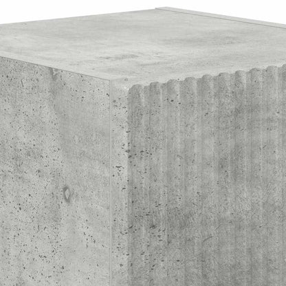Tv Wall Cabinet 2 Pcs Beton Kompozitní Dřevo
