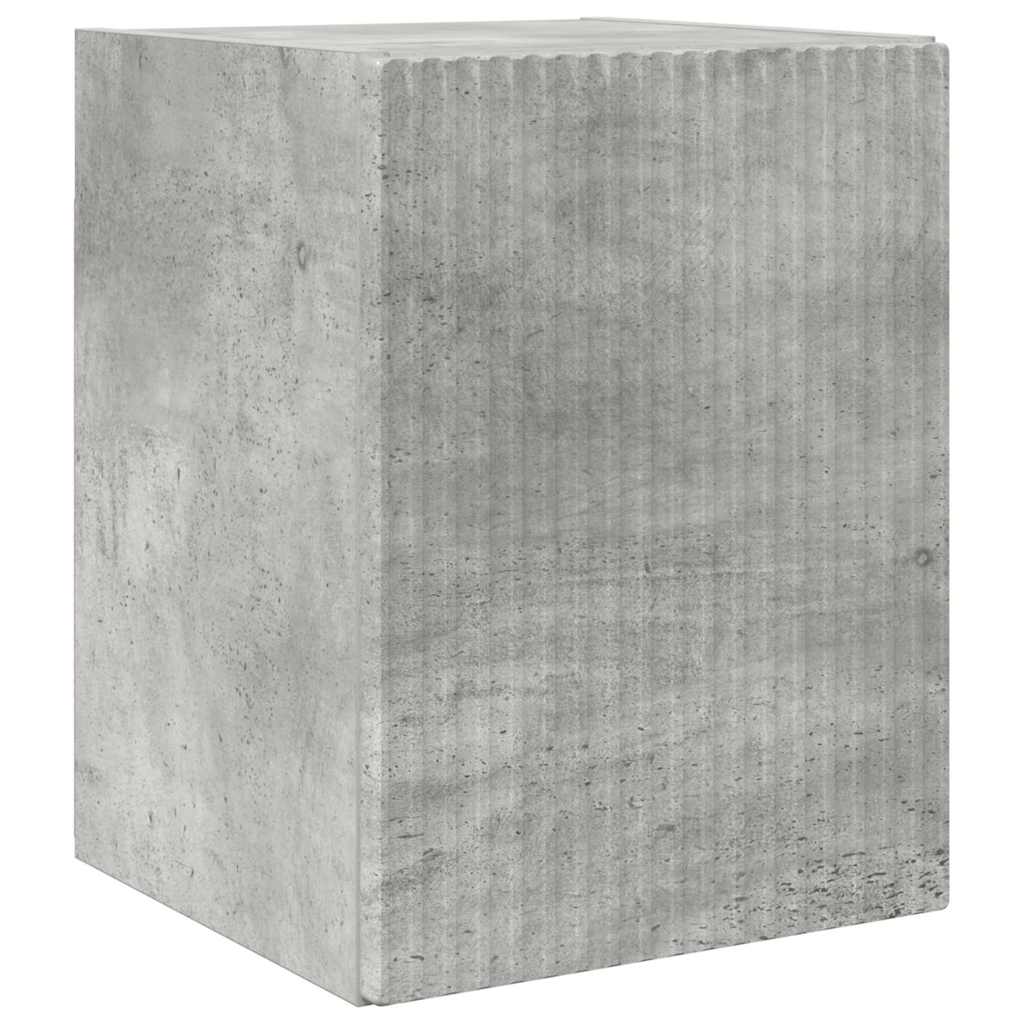 Tv Wall Cabinet 2 Pcs Beton Kompozitní Dřevo
