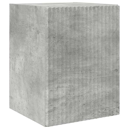 Tv Wall Cabinet 2 Pcs Beton Kompozitní Dřevo