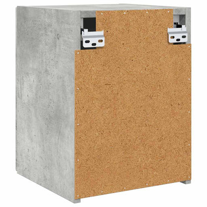 Tv Wall Cabinet 2 Pcs Beton Kompozitní Dřevo