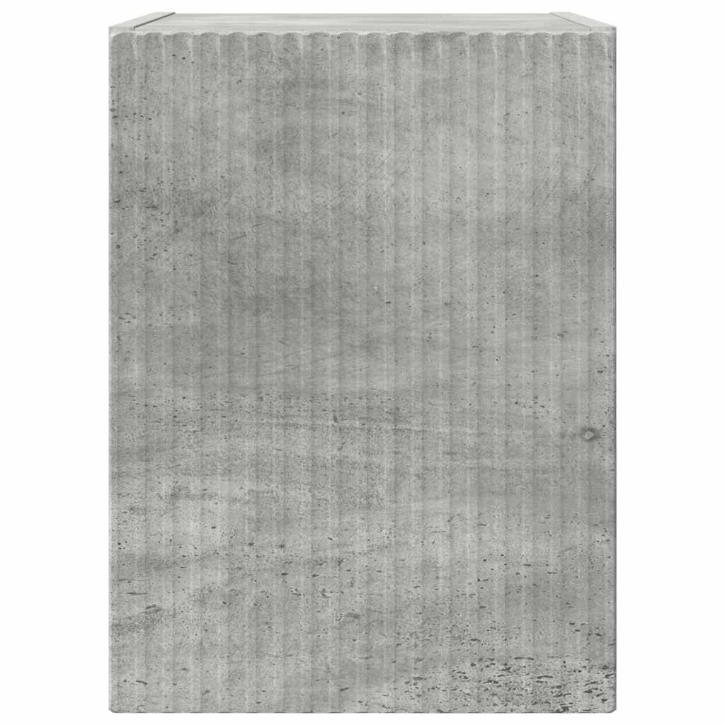 Tv Wall Cabinet 2 Pcs Beton Kompozitní Dřevo