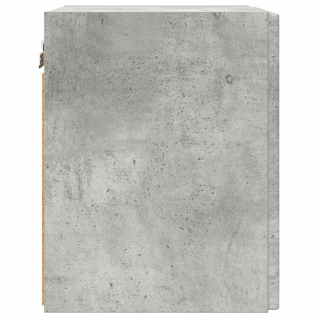 Tv Wall Cabinet 2 Pcs Beton Kompozitní Dřevo