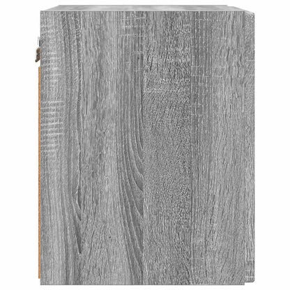 Tv Wall Cabinet 30 X 31 X 40 Cm Šedá Sonoma Kompozitní Dřevo