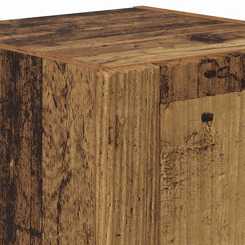 Tv Wall Cabinet 2 Pcs Staré Dřevo Kompozitní Dřevo