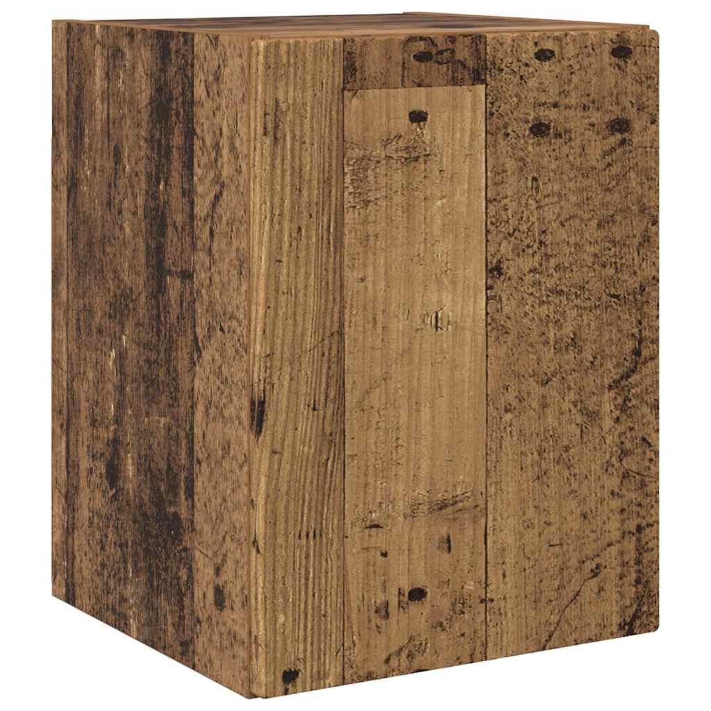 Tv Wall Cabinet 2 Pcs Staré Dřevo Kompozitní Dřevo