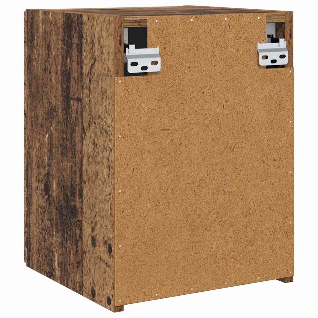 Tv Wall Cabinet 2 Pcs Staré Dřevo Kompozitní Dřevo